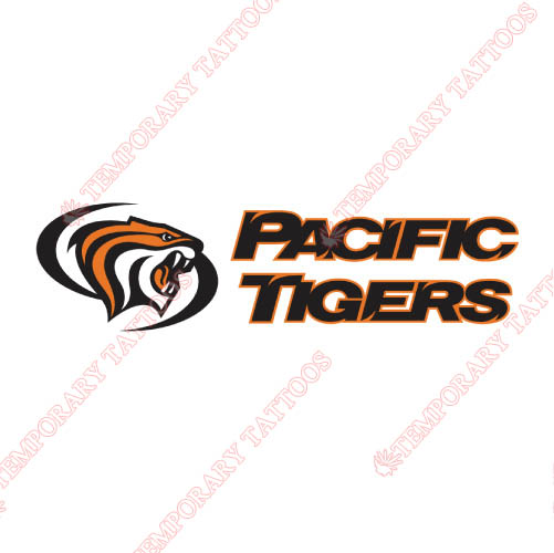 Pacific Tigers Customize Temporary Tattoos Stickers NO.5825